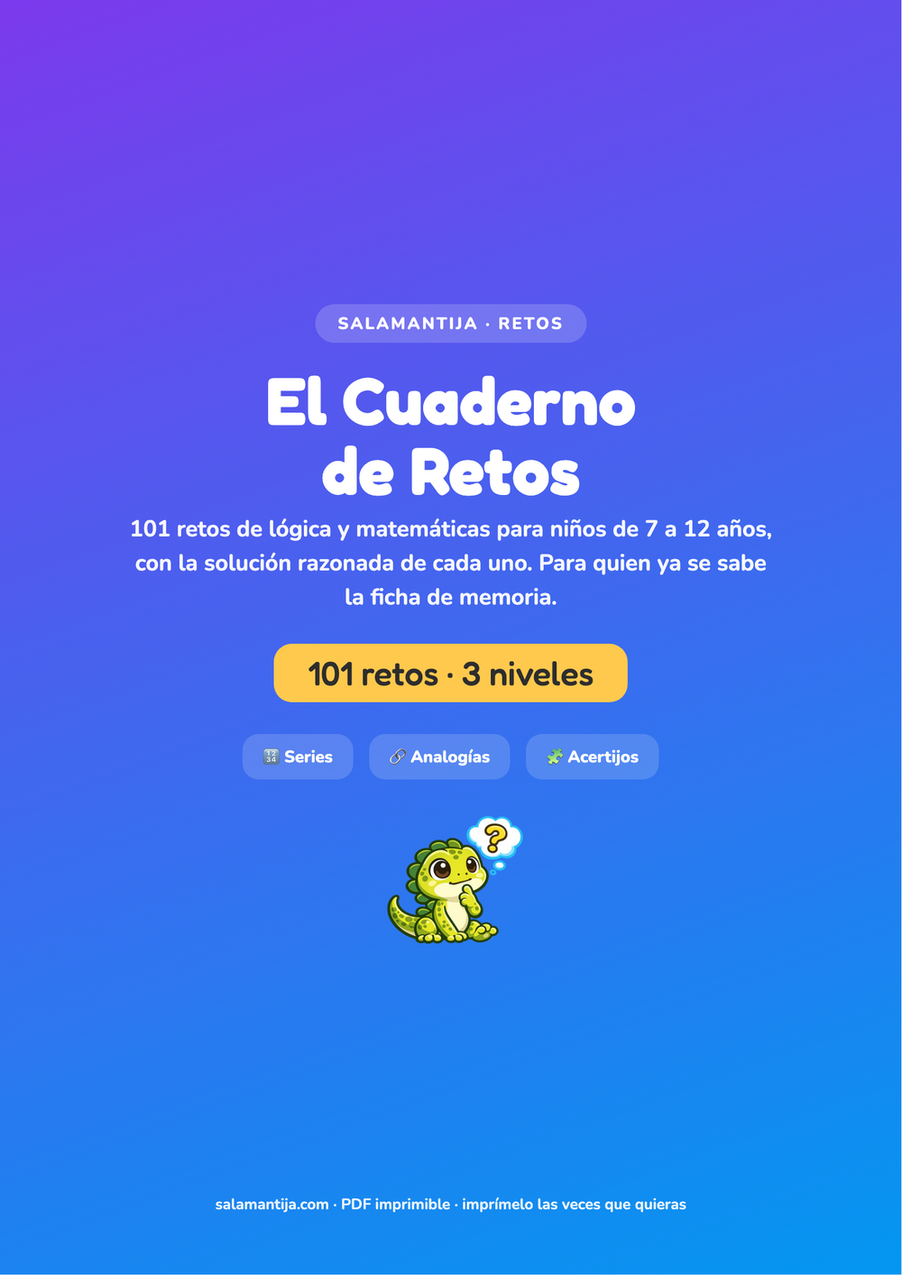 Portada de El Cuaderno de Retos